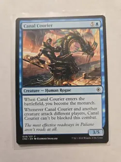 Canal Courier - Conspiracy: Take the Crown - LP - MTG Magic - Common - Creature - Image 1