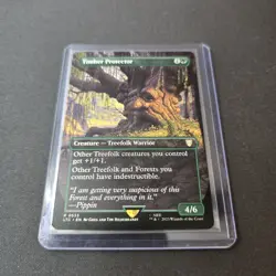 MTG Timber Protector 533 Borderless Regular Rare Lord of the Rings LTC - Image 2