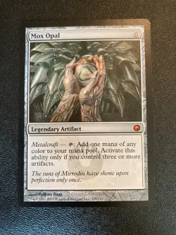 Mox Opal Scars of Mirrodin Regular Non Foil MTG Magic the Gathering - Image 1