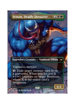 Magic the Gathering MTG SPE Venom, Deadly Devourer 22 Regular Near Mint - Image 1