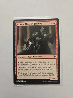 Crown-Hunter Hireling - Conspiracy Take the Crown - LP - MTG Magic - Creature - Image 1