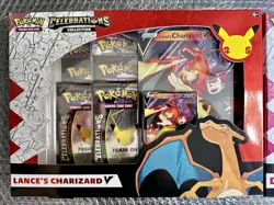 Pokemon Celebrations Collection Dark Syveon/Lance's Charizard V Sealed Boxes x2 - Image 2