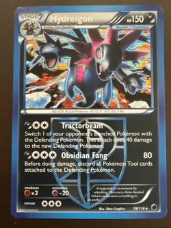 Hydreigon (Team Plasma) 78/116 Plasma Freeze Holo 2013 Pokemon Card - Image 1