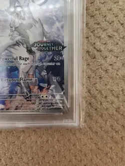 2025 Pokemon Journey Together N's Reshiram Box Topper Stamped Promo #167 PSA 9 - Image 5