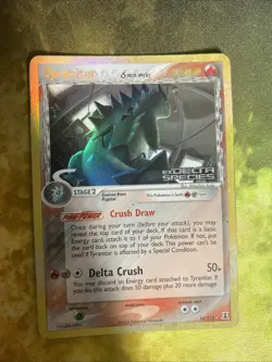 Tyranitar EX Delta Species 16/113 Reverse Holo Rare Stamped Pokemon TCG - Image 1