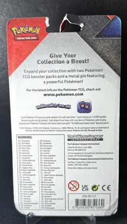 Pokemon TCG Fusion Strike & Chilling Reign 2 Pack Celebi Pin Blister Sealed - Image 2