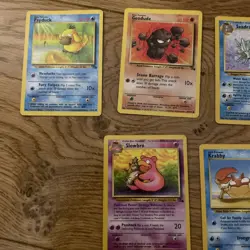 Pokemon TCG Fossil Set 7 Cards Bundle | Great condition - Image 2