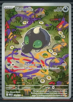 2025 Pokemon MEG EN-Mega Evolutions 149/132 Shroodle - Image 1