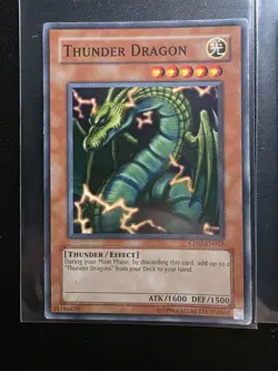 3x Yugioh Thunder Dragon CP02-EN015 Common Champion Pack 2 Playset NM-LP - Image 3