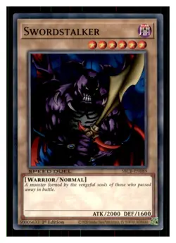 Yugioh Swordstalker SBCB-EN089 Speed Duel: Battle City Box LP - Image 1
