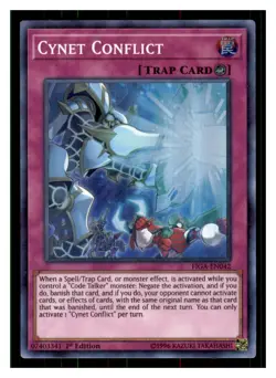 Yugioh Cynet Conflict FIGA-EN042 Super Rare Fists of the Gadgets LP - Image 1