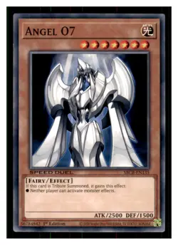 Yugioh Angel O7 SBCB-EN135 Speed Duel: Battle City Box LP - Image 1