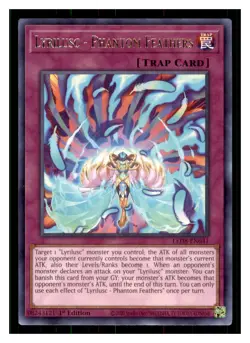 Yugioh Lyrilusc LED8-EN041 Rare Legendary Duelists: Synchro Storm LP - Image 1