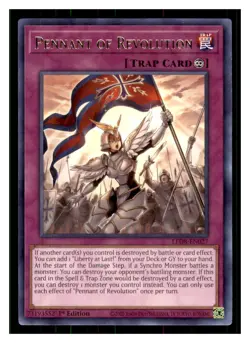Yugioh Pennant of Revolution LED8-EN027 Rare LP - Image 1