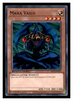 Yugioh Maha Vailo SBCB-EN093 Speed Duel: Battle City Box LP - Image 1