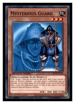 Yugioh Mysterious Guard SBCB-EN150 Speed Duel: Battle City Box LP - Image 1