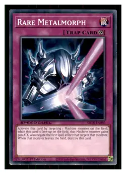 Yugioh Rare Metalmorph SBCB-EN080 Speed Duel: Battle City Box LP - Image 1