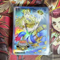 Yugioh Abyssrhine, the Atlantean Spirit 70 Sleeve Official Protector Asia 2024 - Image 1