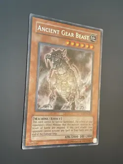 Yu-Gi-Oh! Yugioh TCG Ancient Gear Beast TLM-EN007 Unlimited Rare Lost Millennium - Image 2