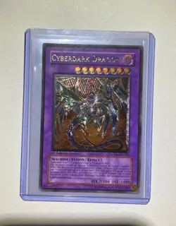 Yugioh Cyberdark Dragon CDIP-EN035 Ultimate Rare 1st Ed NM - Image 1