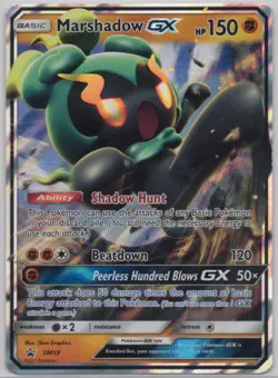 Marshadow GX Pokemon TCG SM59 Black Star Promo Rare Card - Image 1
