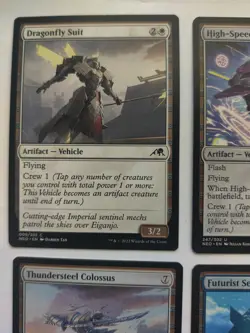 MTG Artifact Vehicle 6 Card Lot Kamigawa Neon Dynasty - Image 2