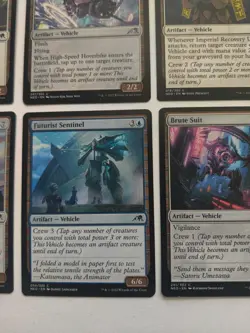 MTG Artifact Vehicle 6 Card Lot Kamigawa Neon Dynasty - Image 4