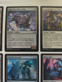 MTG Artifact Vehicle 6 Card Lot Kamigawa Neon Dynasty - Image 5