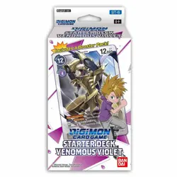 Digimon Card Game: Starter Deck- Venomous Violet ST-6 14b - Image 1