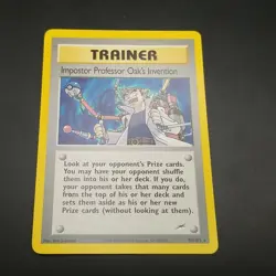 IMPOSTER PROFESSOR OAKS INVENTION 94/105 - RARE Neo Destiny - Pokemon Card - NM - Image 1