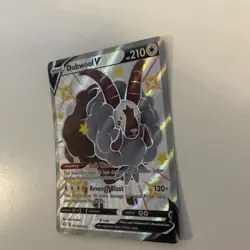 Pokemon - Dubwool V - SV120/SV122 - SWSH Shining Fates - Shiny Vault Card - Image 2