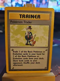 Pokemon Trader Base Set Rare Card 77/102 Pokemon Card NM- - Image 1