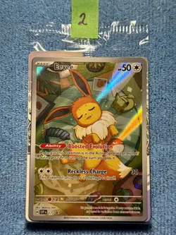 SEALED Eevee 173 Sv: Scarlet & Violet Promo Cards Holo Prismatic Evolutions ETB - Image 1