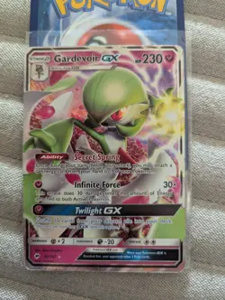 Pokemon Gardevoir GX Card 93/147 Burning Shadows Half Art, Near Mint Condition - Image 1