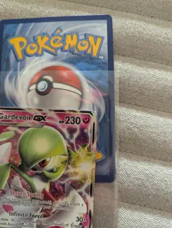 Pokemon Gardevoir GX Card 93/147 Burning Shadows Half Art, Near Mint Condition - Image 4