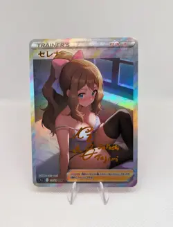 Pokemon Anime Waifu ACG DIY Trainer Art card - Image 1