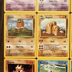 Pokemon Base Set Lot Of 12 Cards (1999) - Image 5