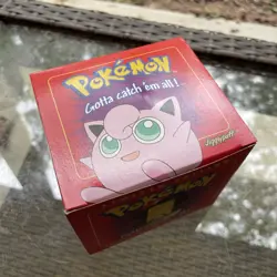 1999 Burger King Pokemon 23K Plated Gold JIGGLYPUFF Card Box Sealed #39 - Image 1