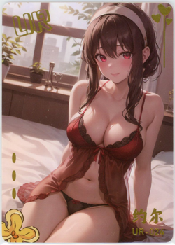 ❤YOR FORGER - Goddess Story Anime Waifu Card MAIDENS FEAST UR-024 SPY x FAMILY - Image 1
