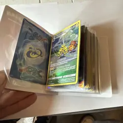 Poke’mon Lot Mixed Binder Collection Rare’s GX Sm-Guardians Rising 59 Holo Cards - Image 2