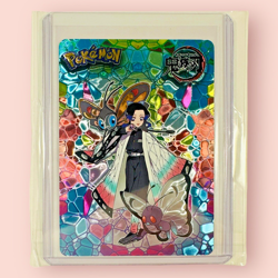 Demon Slayer Pokemon Crossover Shinobu, Beauty, Butterfree, HOLO Foil Card NM - Image 1