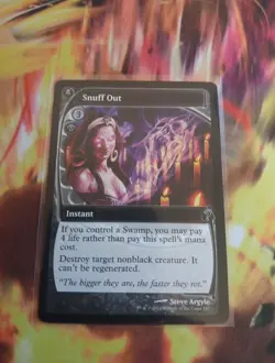 Snuff Out (Future Sight) Mystery Booster 2 Regular - Image 1