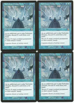 MTG Turbulent Dreams x4 Torment Rare NM/LP - Image 1