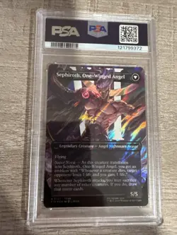 Magic: The Gathering Final Fantasy Sephiroth (Surge Foil) (Borderless) PSA 10 - Image 2