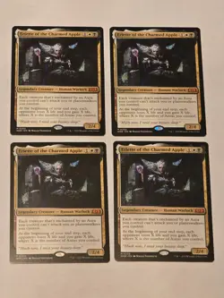 4x Eriette of the Charmed Apple - Wilds of Eldraine - Near Mint - MTG - Image 1