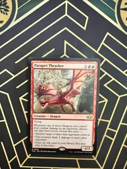 Parapet Thrasher NM MTG Commander: Tarkir: Dragonstorm Regular - Image 1