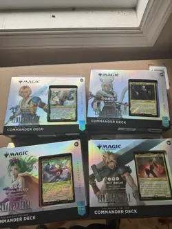 Magic The Gathering Final Fantasy Collector’s Edition Commander Deck Bundle - Image 1