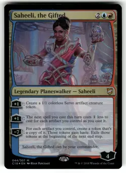 Saheeli, the Gifted #44 MTG Commander 2018 Foil LP - Image 1