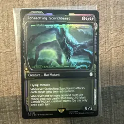 Screeching Scorchbeast (Showcase) Universes Beyond: Fallout Foil - Image 1