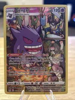 Pokemon TCG Gengar Full Art Trainer Gallery TG06/TG30 Near Mint Lost Origin - Image 1